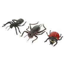 Set Of 4 Reptile Science Toys Simulation Animal Model Ornament