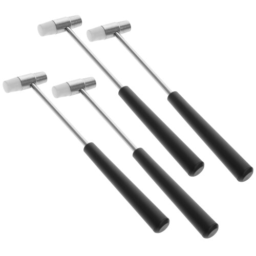 16Pcs Multifunction Mini Hammer Black Plastic and Steel for Home Use 1
