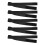 10Pcs Black Wig Fixing Bands Elastic Adjustable Wig Wearing Accessory 1