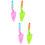 4 Pcs Cake Pizza Spatula Cutter For Kitchen 7
