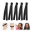 10Pcs Black Wig Fixing Bands Elastic Adjustable Wig Wearing Accessory 3