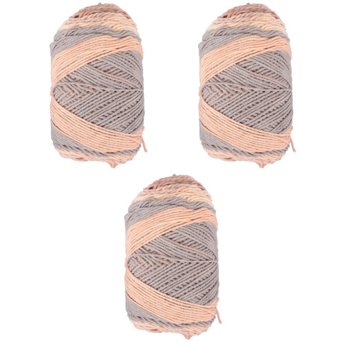 3 Rolls Knitting Cord Softer Weaving String Diy Doll Pillow Braided String Cotton Cord For Macrame Projects 2