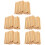 200 Pcs Natural Bee Tubes Replacement Inserts For Bee Houses 8