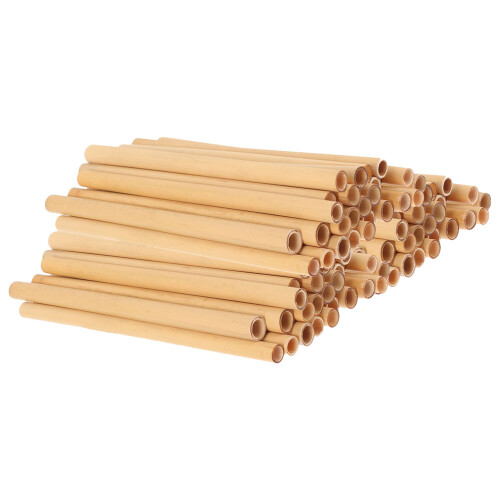 200 Pcs Natural Bee Tubes Replacement Inserts For Bee Houses 1