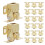20Pcs Iron Cabinet Double Roller Latches for Home Wardrobe and Kitchen 10