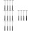 16Pcs Multifunction Mini Hammer Black Plastic and Steel for Home Use 9