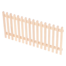 5Pcs Miniature Wooden Fence for DIY Dollhouse Garden and Farm Decor