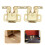 20Pcs Iron Cabinet Double Roller Latches for Home Wardrobe and Kitchen 9