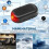 USB Rechargeable Car Windshield DeIcer with Electromagnetic Ice Removal and LED AntiTheft Alarm, 2 Pcs 2