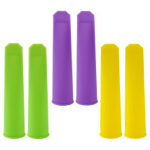 12Pièces Moules Glace DIY Silicone Couleur Assortie Usage
