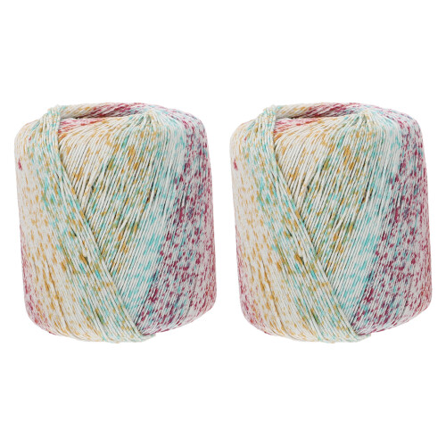 Cotton Cord Diy Material For Handicraft Making 4 Rolls