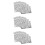 3 Pack Static Shielding Bags Electronics Anti-Static Chip Mainboard 8