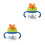 2Pcs Toddler Water Cup No Leak Unbreakable With 7
