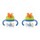 2Pcs Toddler Water Cup No Leak Unbreakable With 4