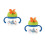 2Pcs Toddler Water Cup No Leak Unbreakable With 8