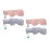 4 Pcs Pet Cat Bowknot Bell Collar Checked Pattern M 4