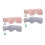 4 Pcs Pet Cat Bowknot Bell Collar Checked Pattern M 9