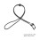 15Pcs Durable Black Glasses Cord Neck Strap for Eyeglasses 2