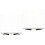 Raindrops  2 Pcs Brow Pencil Mapping Tool Eyebrow Positioning Ruler 6