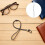 15Pcs Durable Black Glasses Cord Neck Strap for Eyeglasses 10