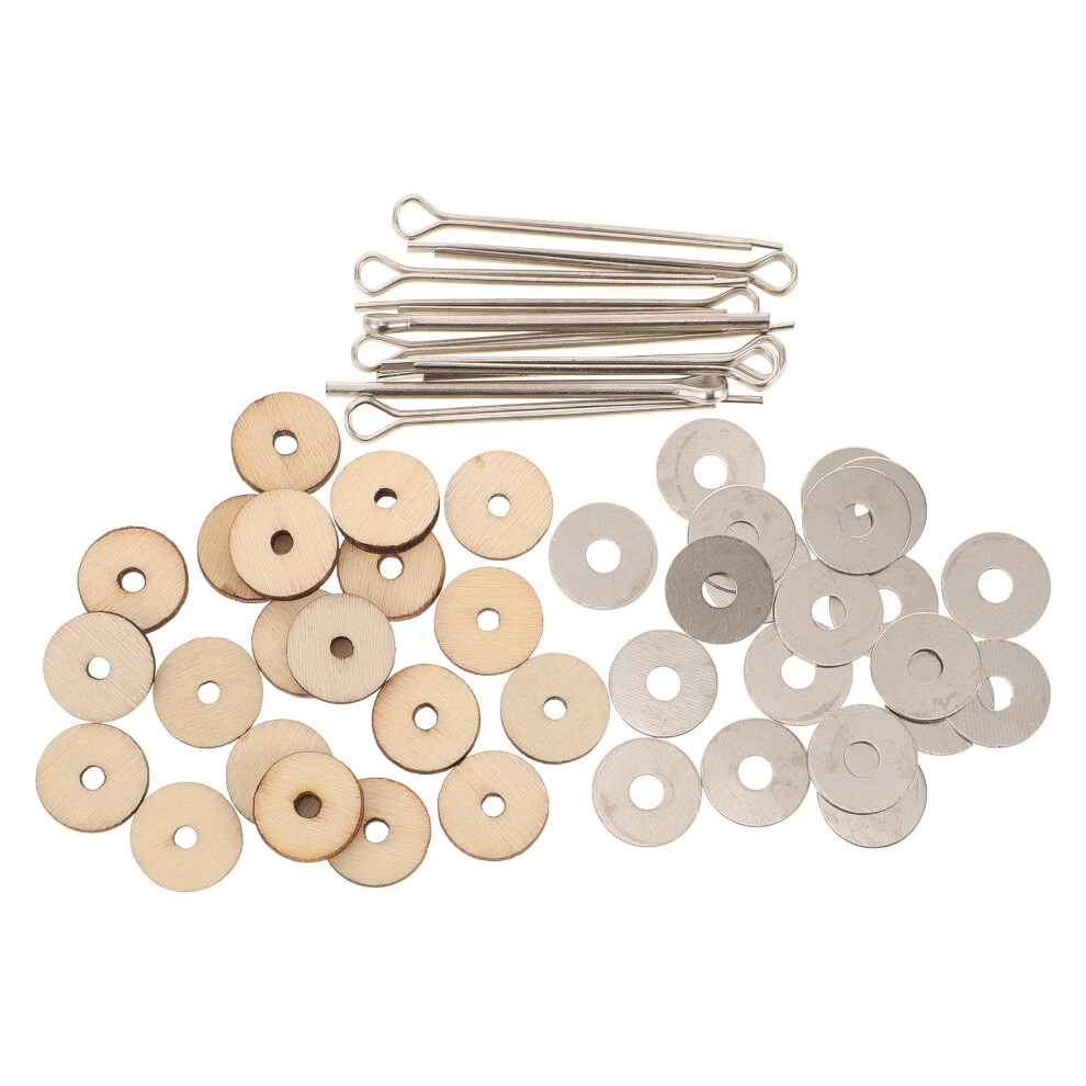 100Sets Silver Craft Joints Supplies For Diy Bear And Doll Making 3631552497795