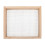 Ergonomische Bodemzeef Metaal Mesh Beige Voor 1