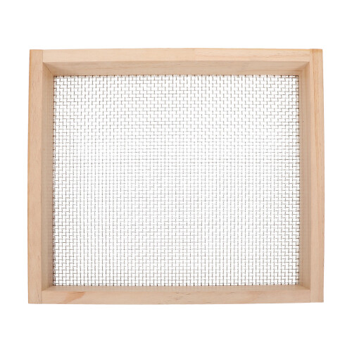 Ergonomische Bodemzeef Metaal Mesh Beige Voor
