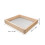 Ergonomische Bodemzeef Metaal Mesh Beige Voor 2