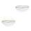 2 Pcs Creative Transparent Glass Heart-Shaped Bowl 2