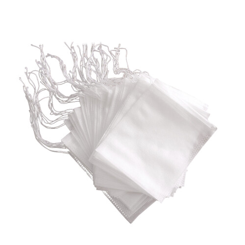 200 Pcs Drawstring Chinese Medicine Bag Reusable Non-Woven Filter