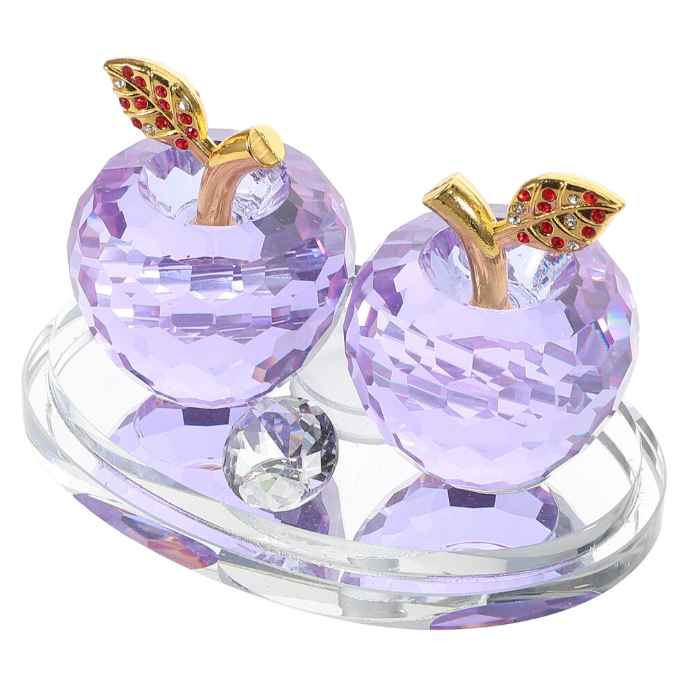 3Pcs Glass Model Car Dashboard Ornament For Interior Aromatherapy 3631552498297