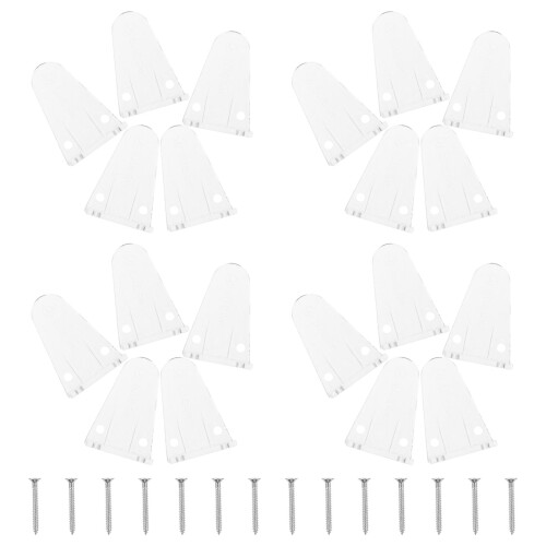 90Pcs Plastic Blind Replacement Brackets for Window Shades