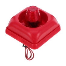 and Light Alarm with LED Siren for Home Safety