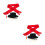 2Pièces Kit Chapeau Écharpe En Feutre Coloré 8