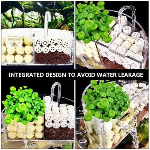 Aquarium Oxygen Pump Fish Tank Filter Water Feature Pumps Filter System Low Noise 2