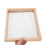 Ergonomische Bodemzeef Metaal Mesh Beige Voor 4
