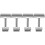 4Pcs Stainless Steel Rolling Pin Double Ended for Pizza Baking 5
