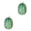 2Pcs Soft Green Watermelon Plush Pillows Cute Fruit Cushion Decor 5