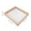 Ergonomische Bodemzeef Metaal Mesh Beige Voor 3