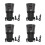 4Pcs Multi-Function Car Cup Warmer Cooler with Digital Display Black 5