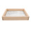 Ergonomische Bodemzeef Metaal Mesh Beige Voor 6