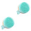 2 Pcs Massage Body Silicone Brush Bamboo 9