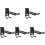 5Pcs Heavy Duty Garage Wall Mounted Storage Hook 3