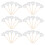 120Pcs Silver Glitter Cupcake Toppers Elegant Cake Decoration Picks 3