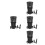 4Pcs Multi-Function Car Cup Warmer Cooler with Digital Display Black 7
