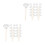 120Pcs Silver Glitter Cupcake Toppers Elegant Cake Decoration Picks 5