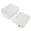 2Pcs White Wardrobe Underpants Case Sock Organizer Storage 3