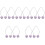 5Pairs Facial Dimples Maker Metal Clip for Cheeks Face Exerciser Tool 5