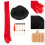 2Pièces Kit Chapeau Écharpe En Feutre Coloré 11