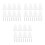 90Pcs Plastic Blind Replacement Brackets for Window Shades 5